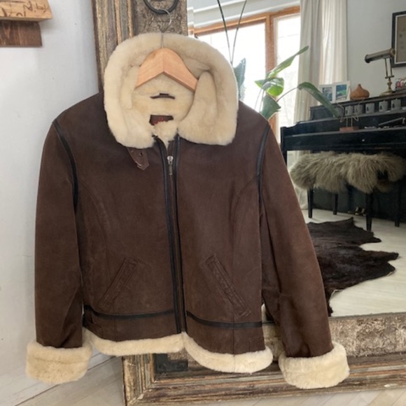 Danier Leather Jackets & Blazers - Danier Leather Leather Aviator Bomber